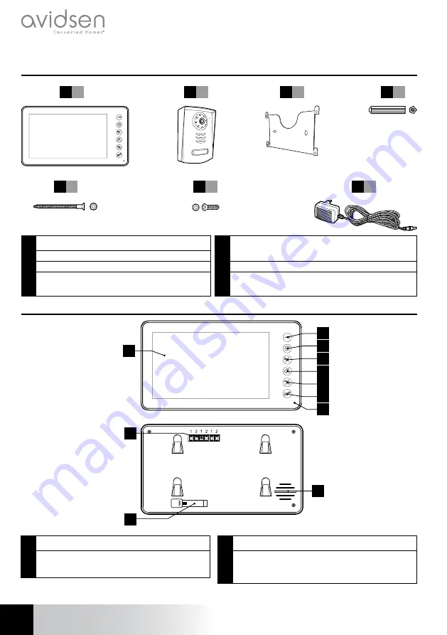 Avidsen 112240 Manual Download Page 136