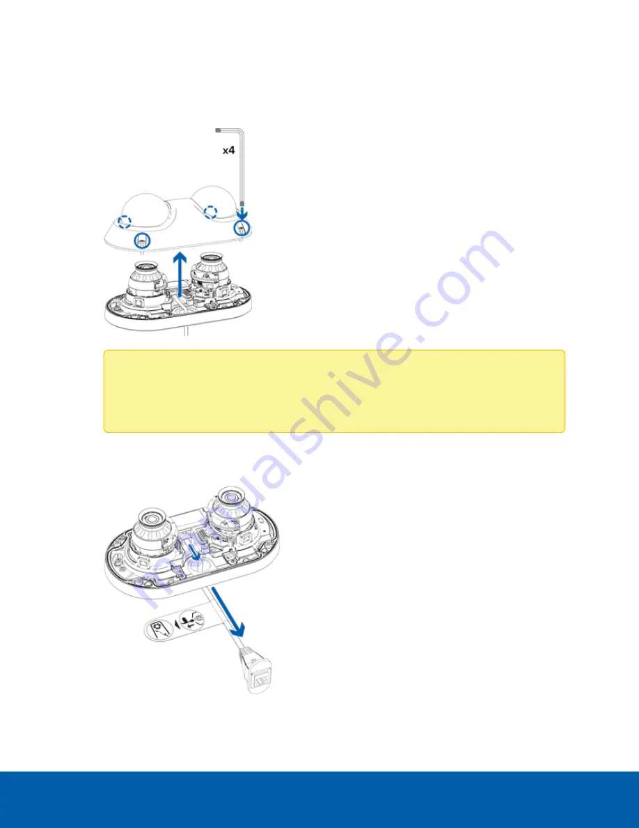 Avigilon 10.0C-H5DH-D1-IR Installation Manual Download Page 16