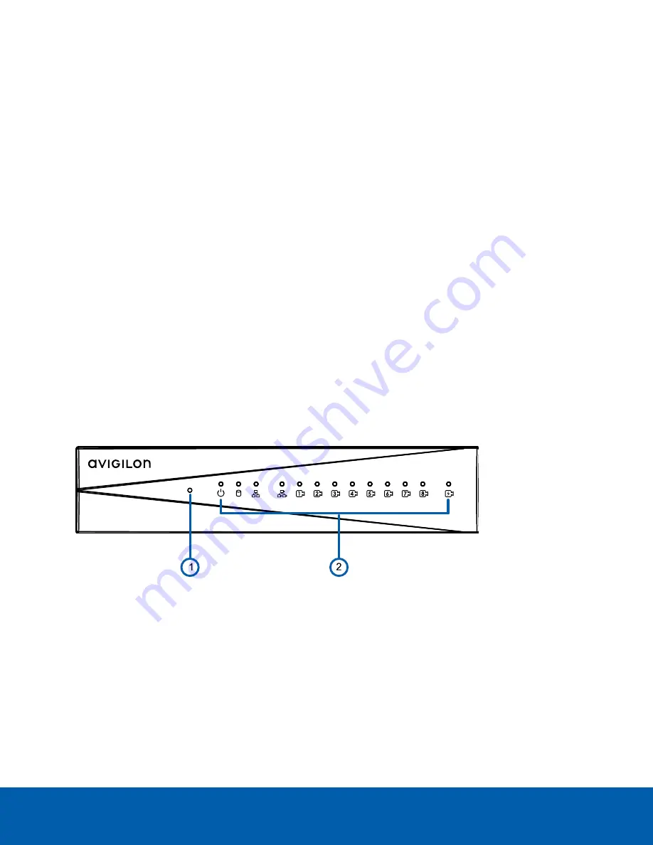 Avigilon ENVR1 User Manual Download Page 11