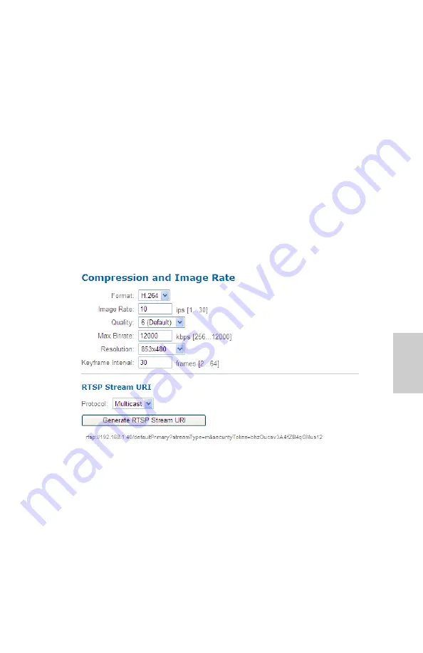 Avigilon H.264 Series User Manual Download Page 81