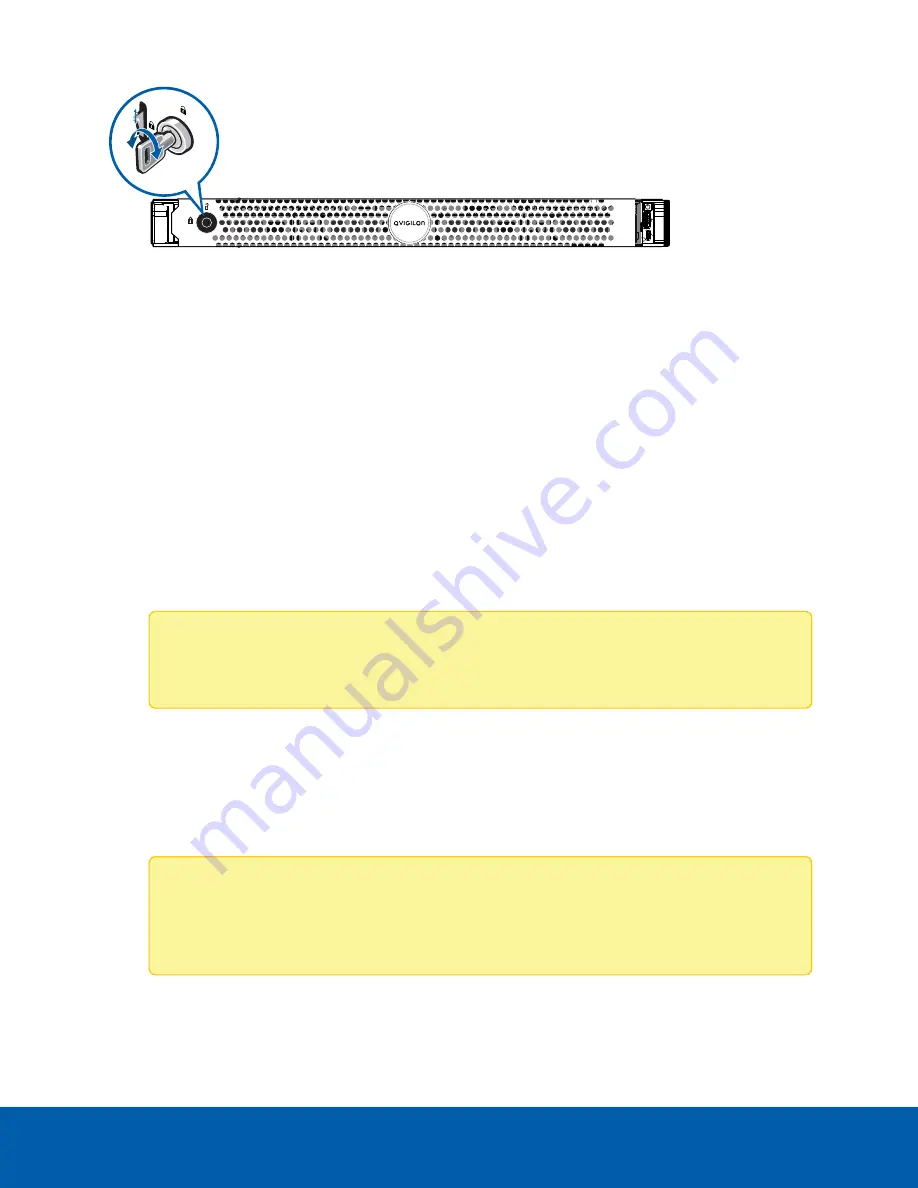 Avigilon NVR4-VAL-12TB Manual Download Page 8