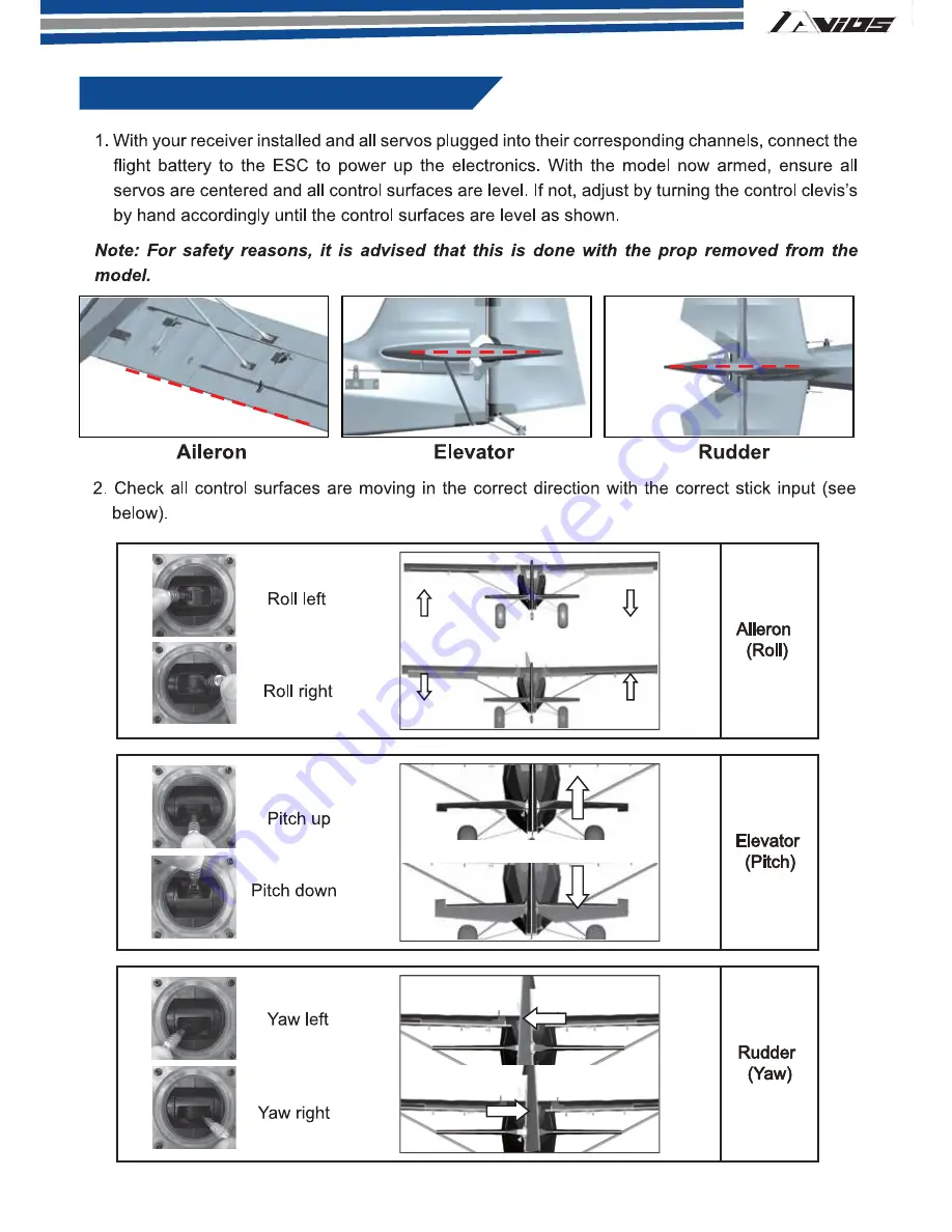 Avios Grand Tundra Instruction Manual Download Page 11