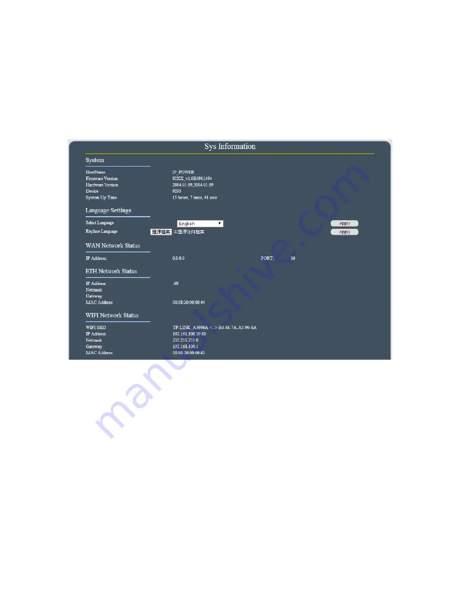 Aviosys 9255W User Manual Download Page 66