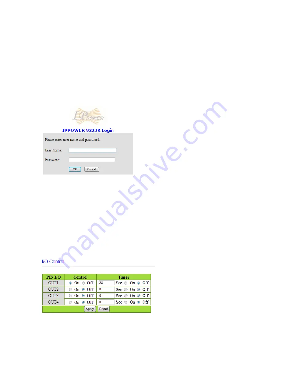 Aviosys IP Power 9223K-A User Manual Download Page 15