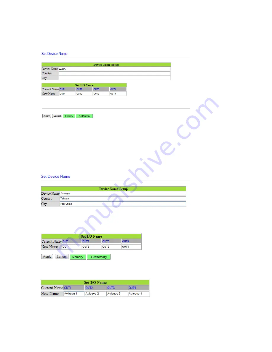 Aviosys IP Power 9223K-D User Manual Download Page 17