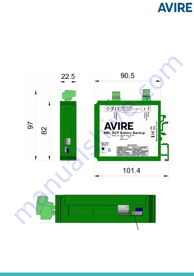 AVIRE MRL DCP Installation Manual Download Page 33