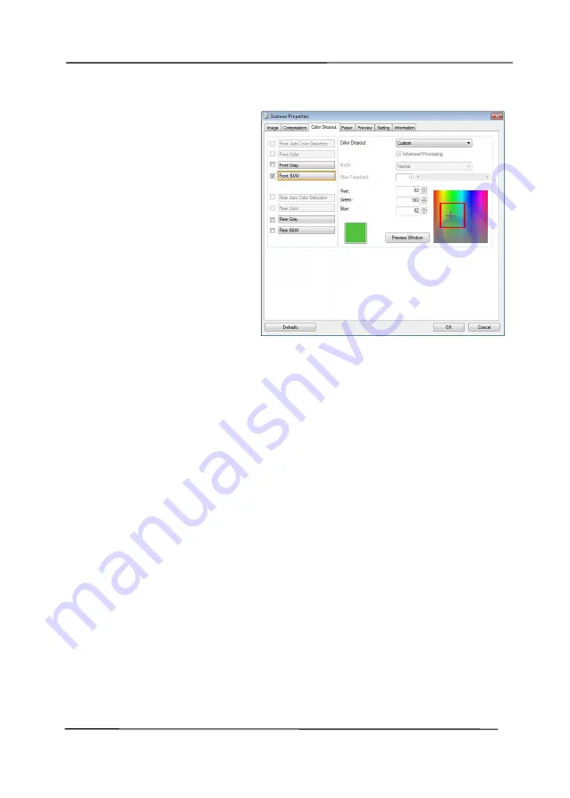 Avision AD125 User Manual Download Page 69