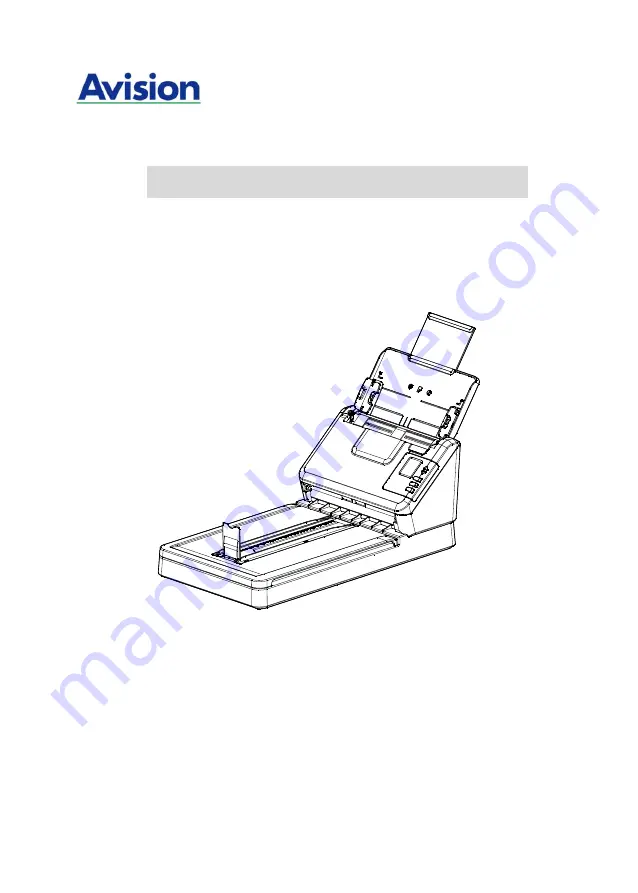 Avision AD335F Скачать руководство пользователя страница 1