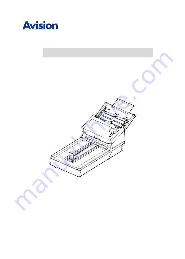 Avision AD345GF User Manual Download Page 1