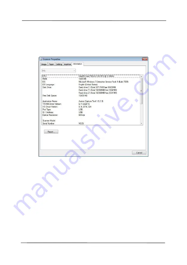 Avision AD345GF User Manual Download Page 117