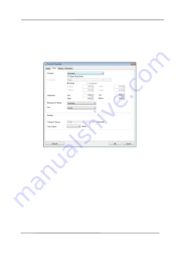 Avision AD8120P User Manual Download Page 75