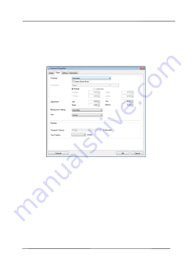 Avision AD8120UN User Manual Download Page 75