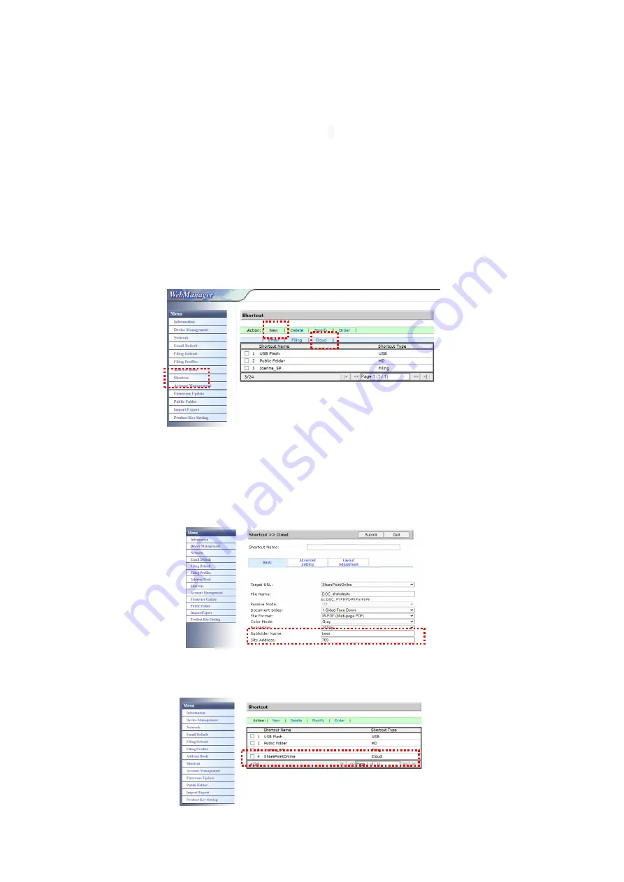 Avision AN360W User Manual Download Page 70