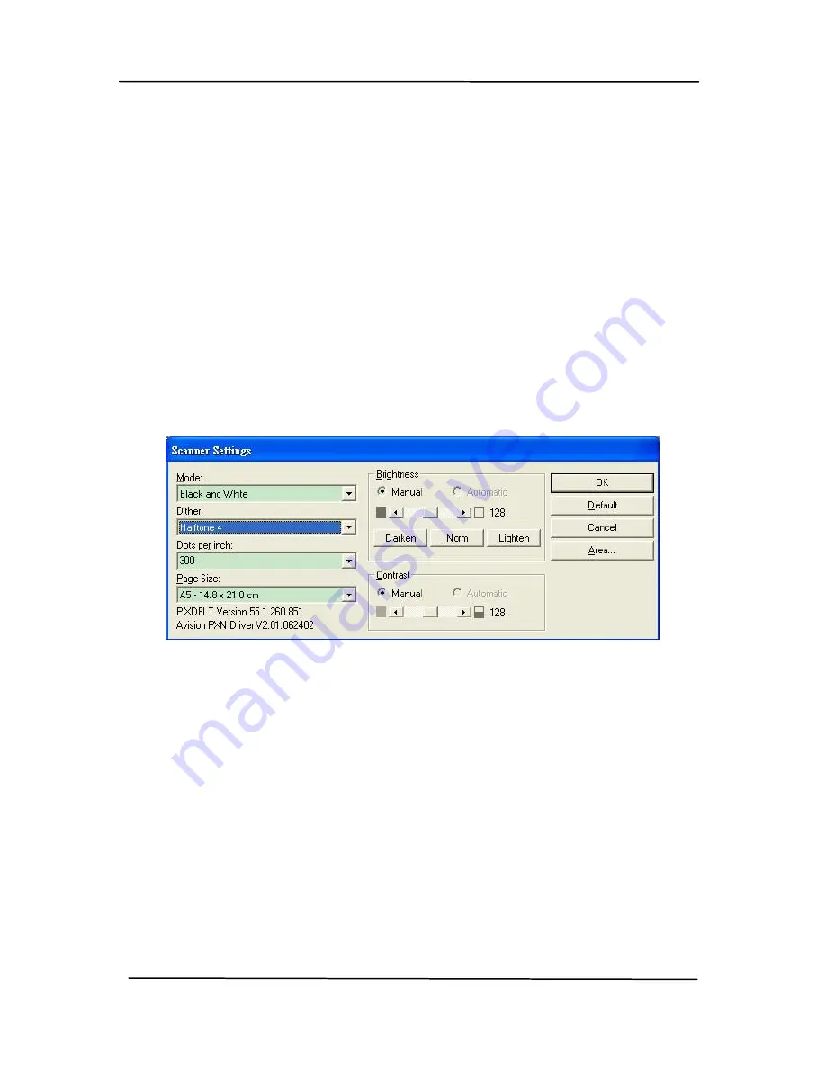 Avision FT-1109H Manual Download Page 25