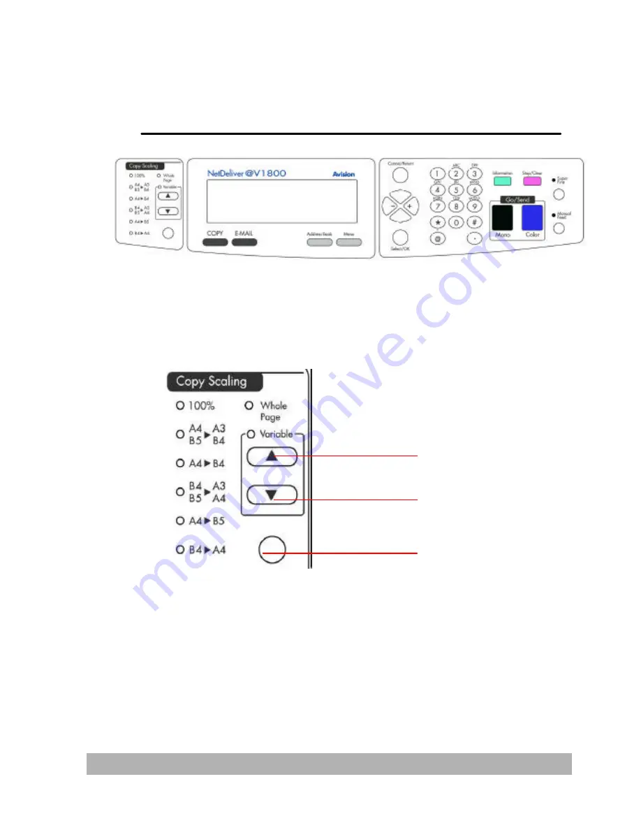 Avision NetDeliver @V1800 User Manual Download Page 13