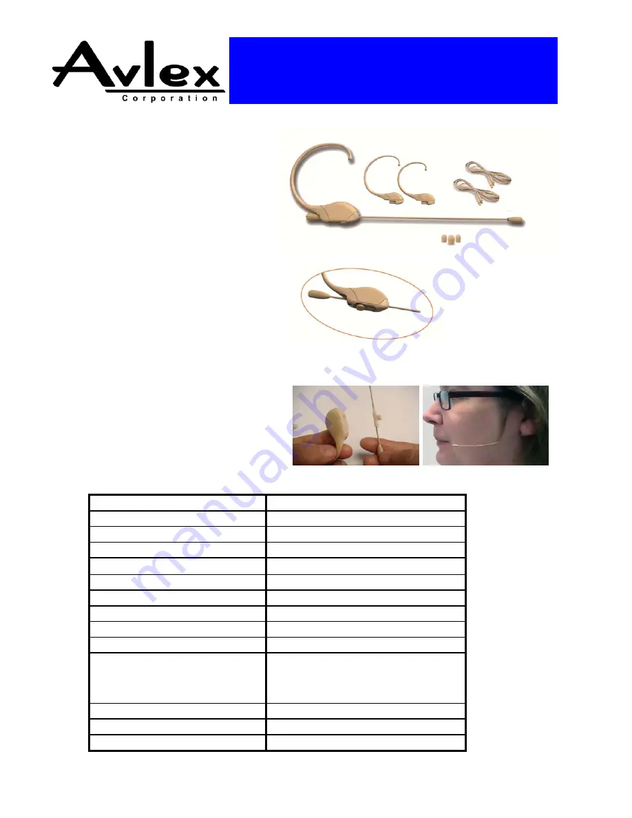 Avlex HS-38 Manual Download Page 1