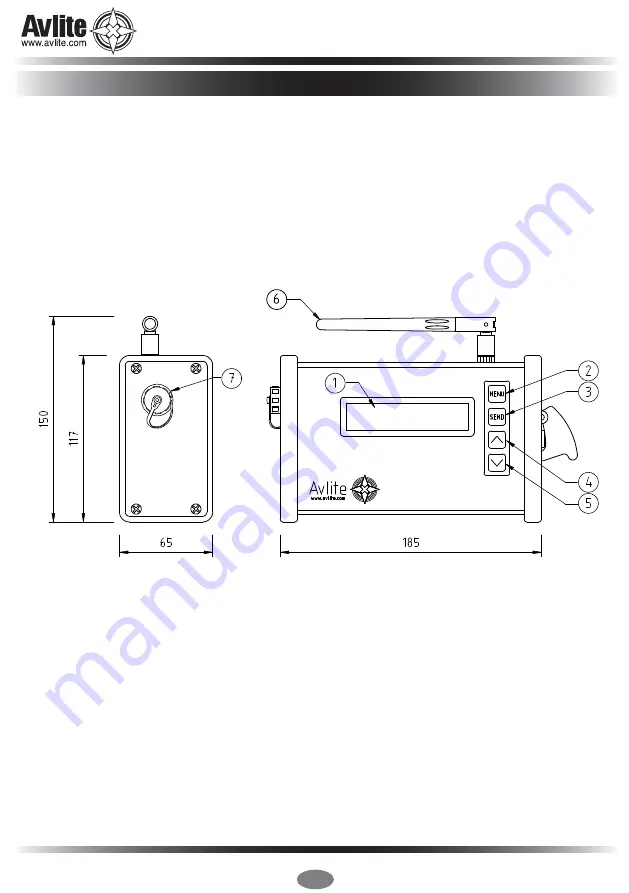 Avlite AV-425-RF Manual Download Page 11