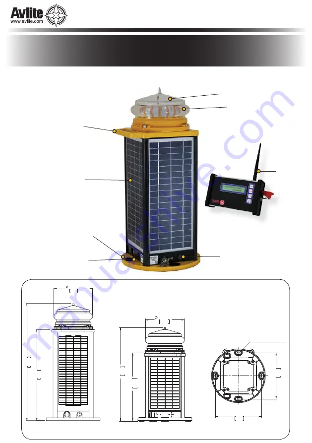 Avlite AV-426-L861 Installation & Service Manual Download Page 2