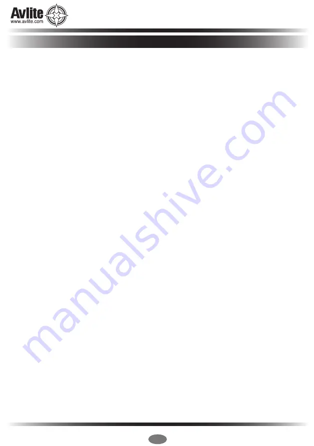 Avlite AV-426-L861 Installation & Service Manual Download Page 9