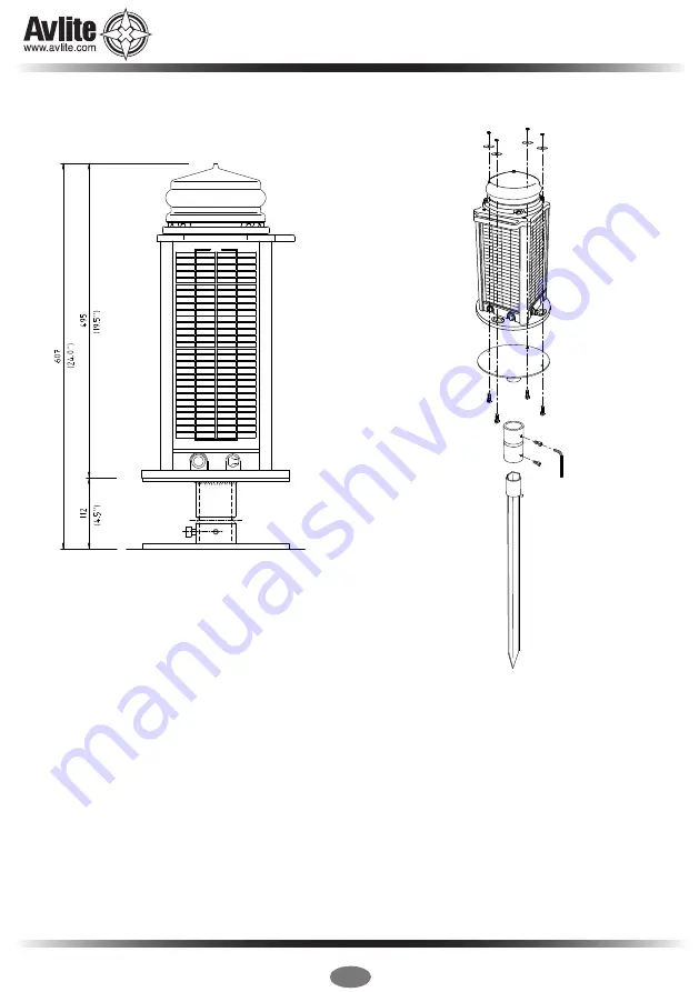 Avlite AV-426-L861 Installation & Service Manual Download Page 28