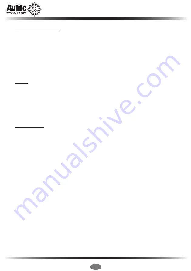 Avlite AV-426-L861 Installation & Service Manual Download Page 38