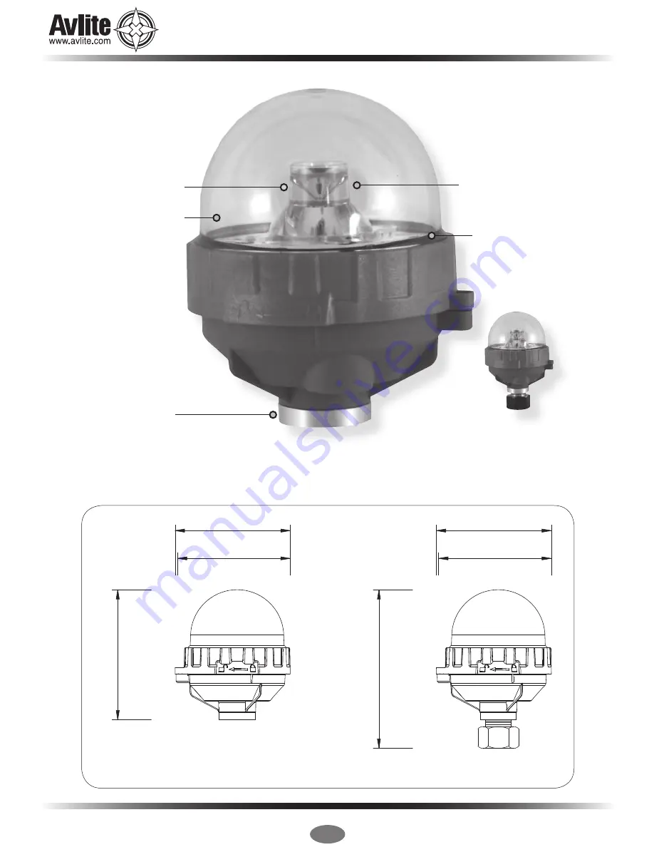 Avlite AV-OL-FL810-12-R Installation & Service Manual Download Page 6