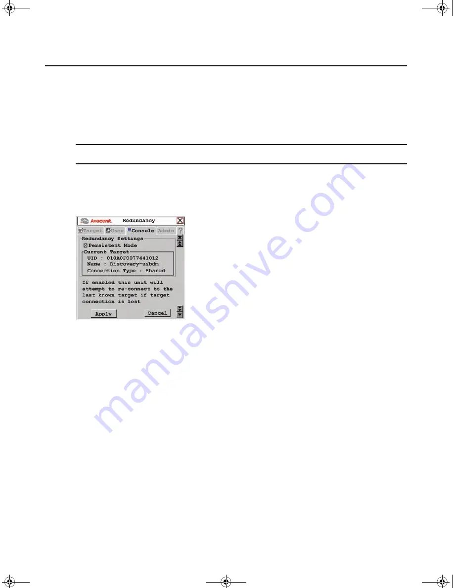 Avocent AMX 5030 Installer/User Manual Download Page 69