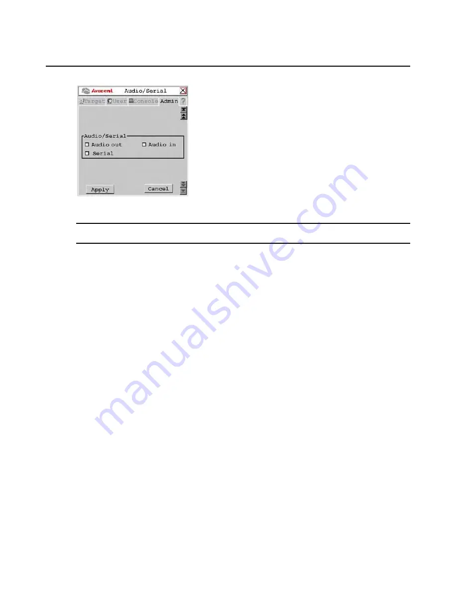 Avocent AMX 5030 Installer/User Manual Download Page 189