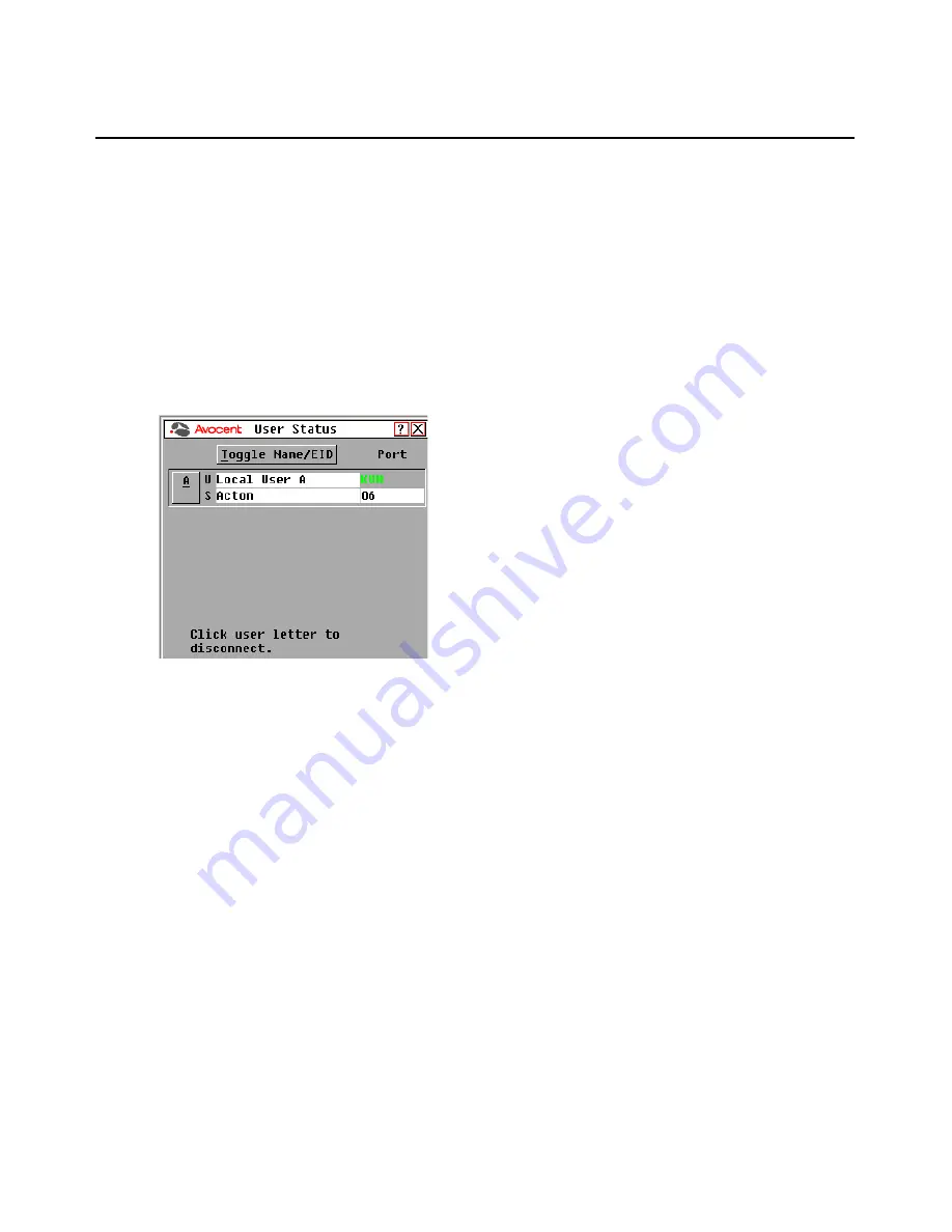 Avocent AUTOVIEW 3008 Installer/User Manual Download Page 40