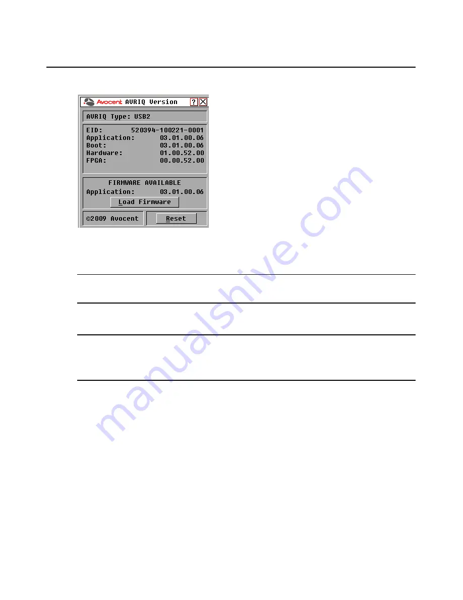 Avocent AUTOVIEW 3008 Installer/User Manual Download Page 43