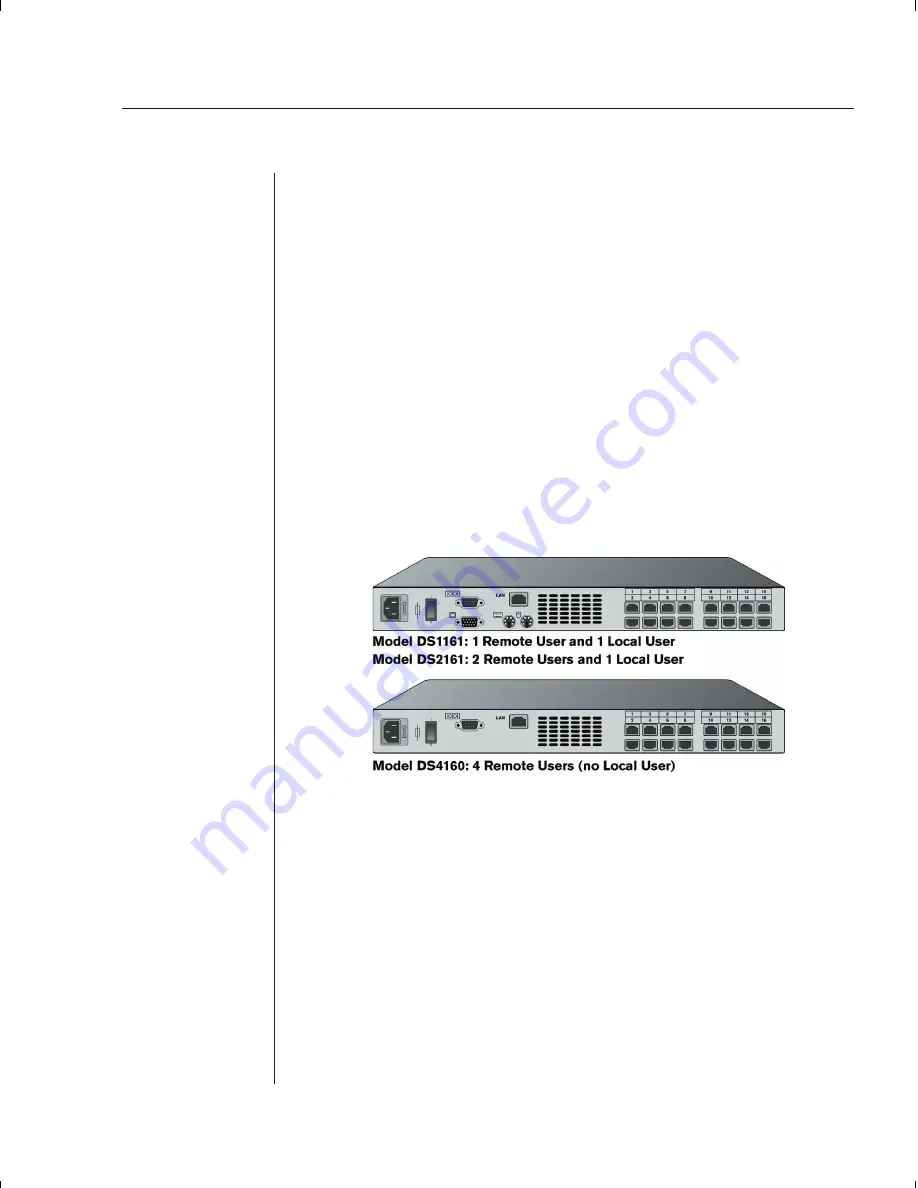 Avocent DSR 2161 Скачать руководство пользователя страница 9