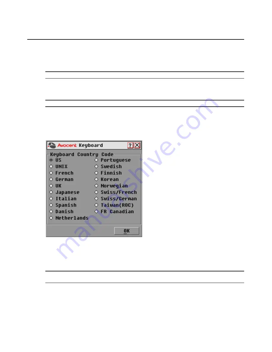 Avocent DSR Series DSR2035 Installer/User Manual Download Page 52