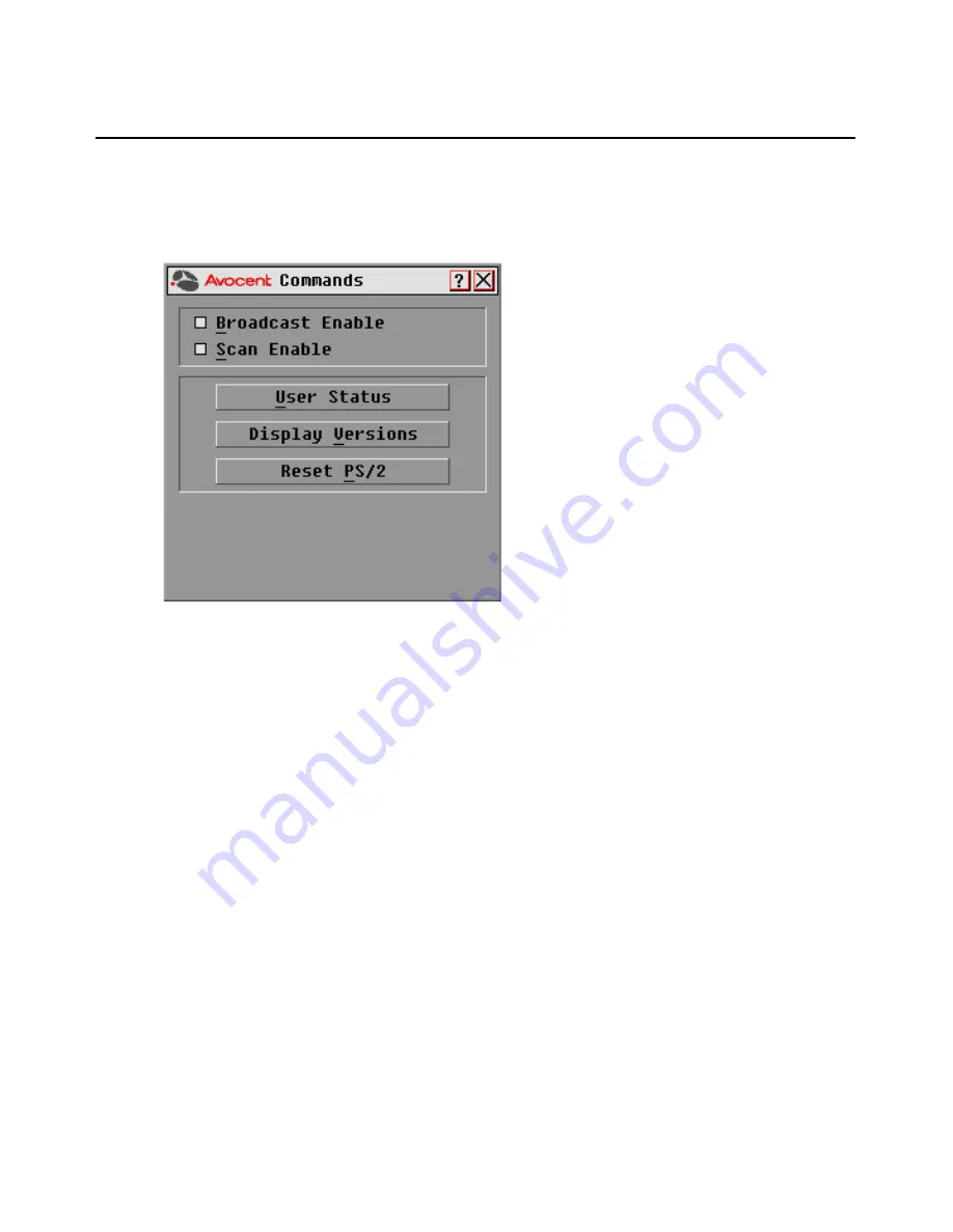 Avocent DSR Series DSR2035 Installer/User Manual Download Page 55