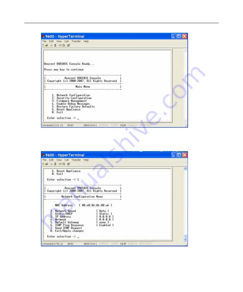 Avocent DSR Series Installer/User Manual Download Page 76