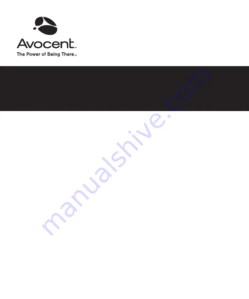 Avocent Eletric Keyboard Installer/User Manual Download Page 34