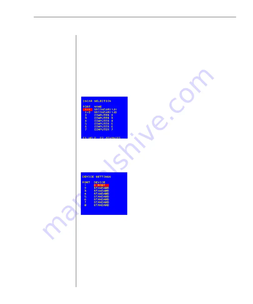 Avocent Outlook 180DX Скачать руководство пользователя страница 41