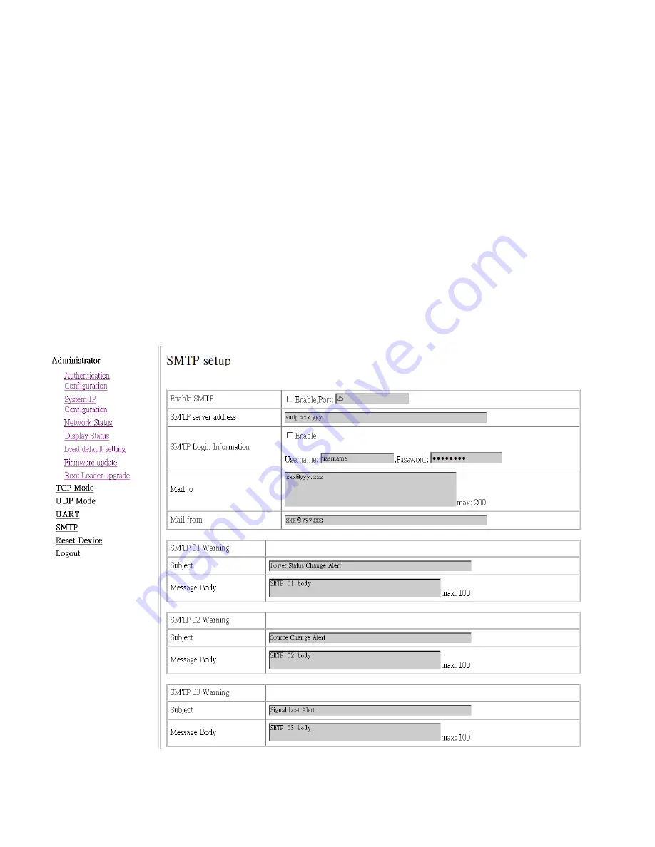 AVOCOR AVF-7510 Installation & Operation Manual Download Page 86