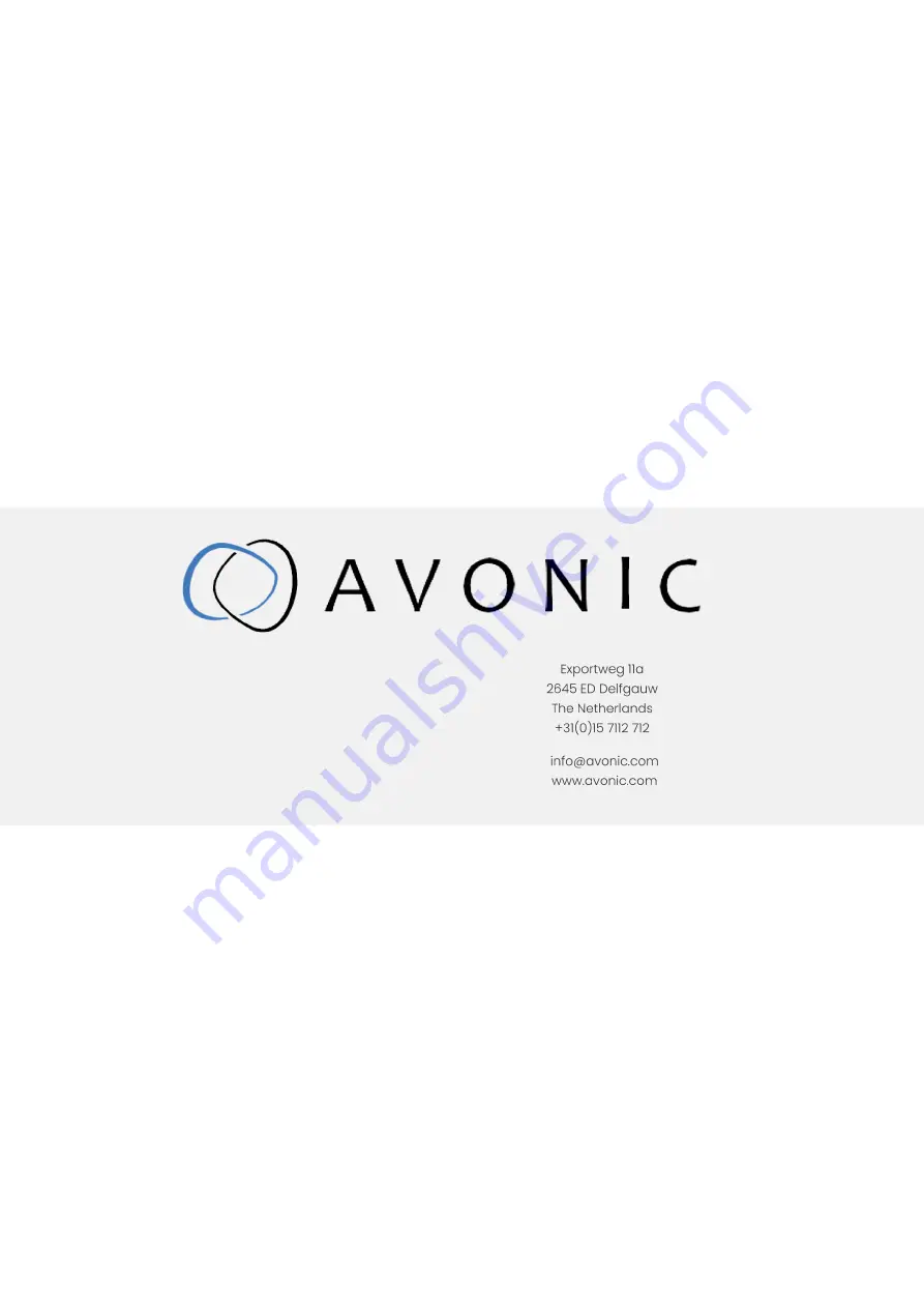 Avonic AV-CON300-IP User Manual Download Page 35