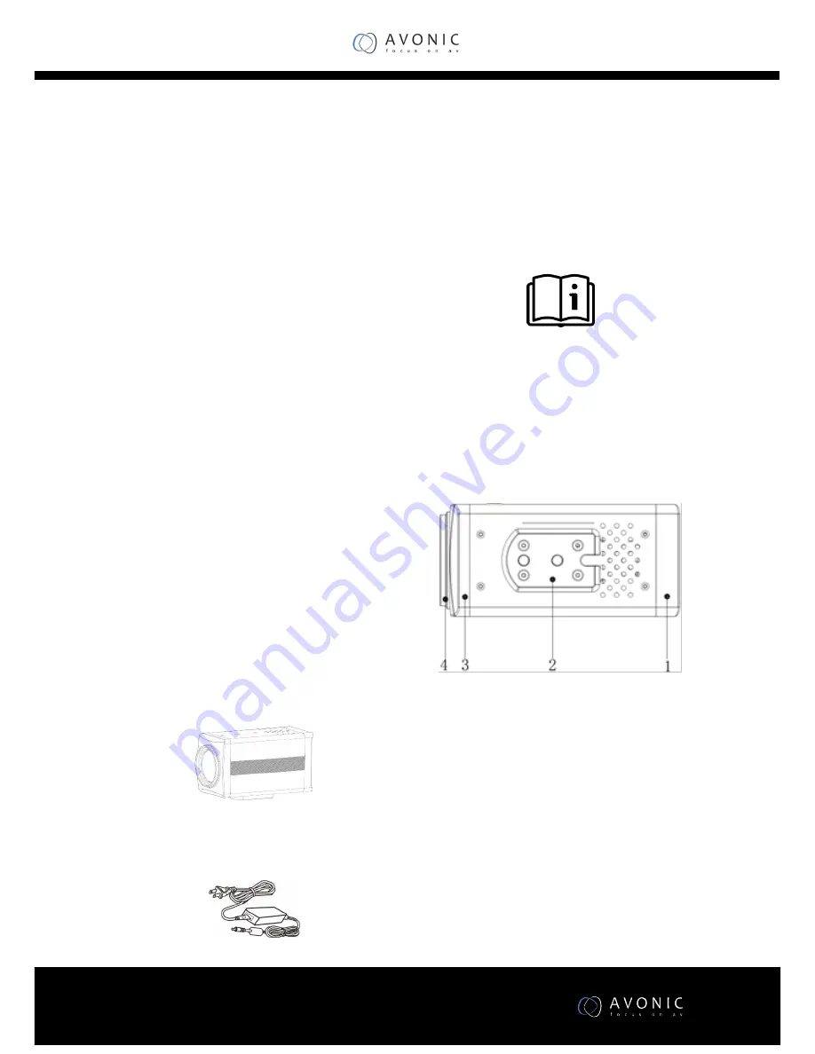 Avonic CM60-IP-BOX Скачать руководство пользователя страница 4