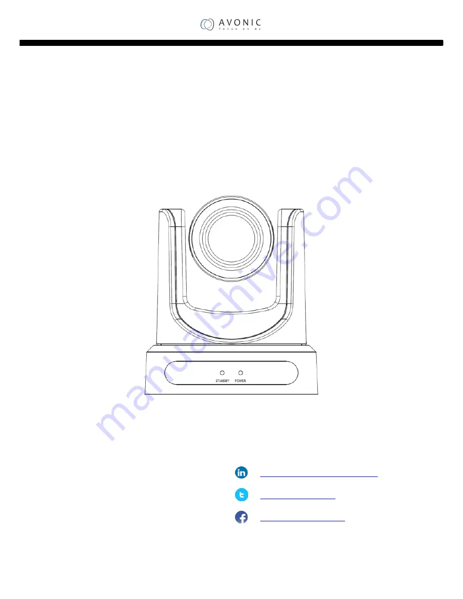 Avonic CM60-IP User Manual Download Page 1