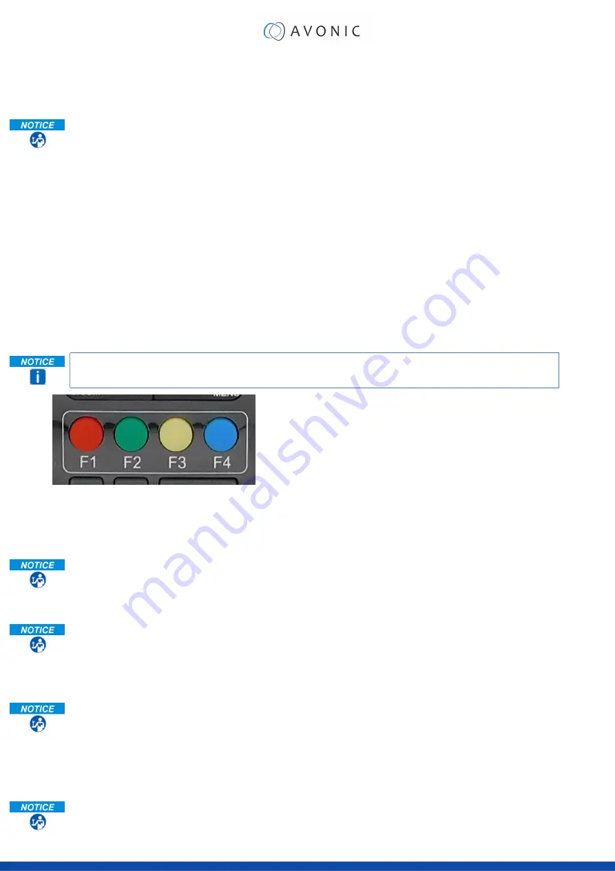 Avonic CM70-IP User Manual Download Page 42