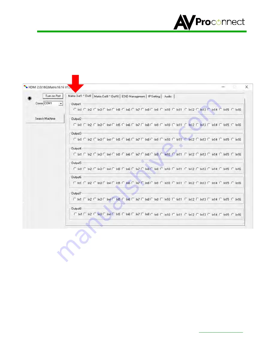 AVProConnect AC-MX1616-AUHD User Manual Download Page 19