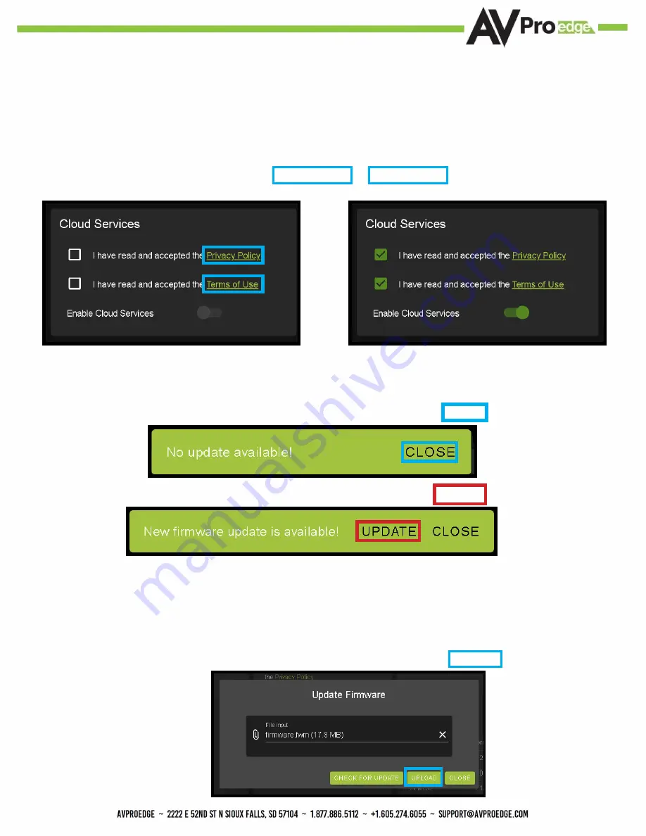 AVProEdge AC-MX-42X User Manual Download Page 21