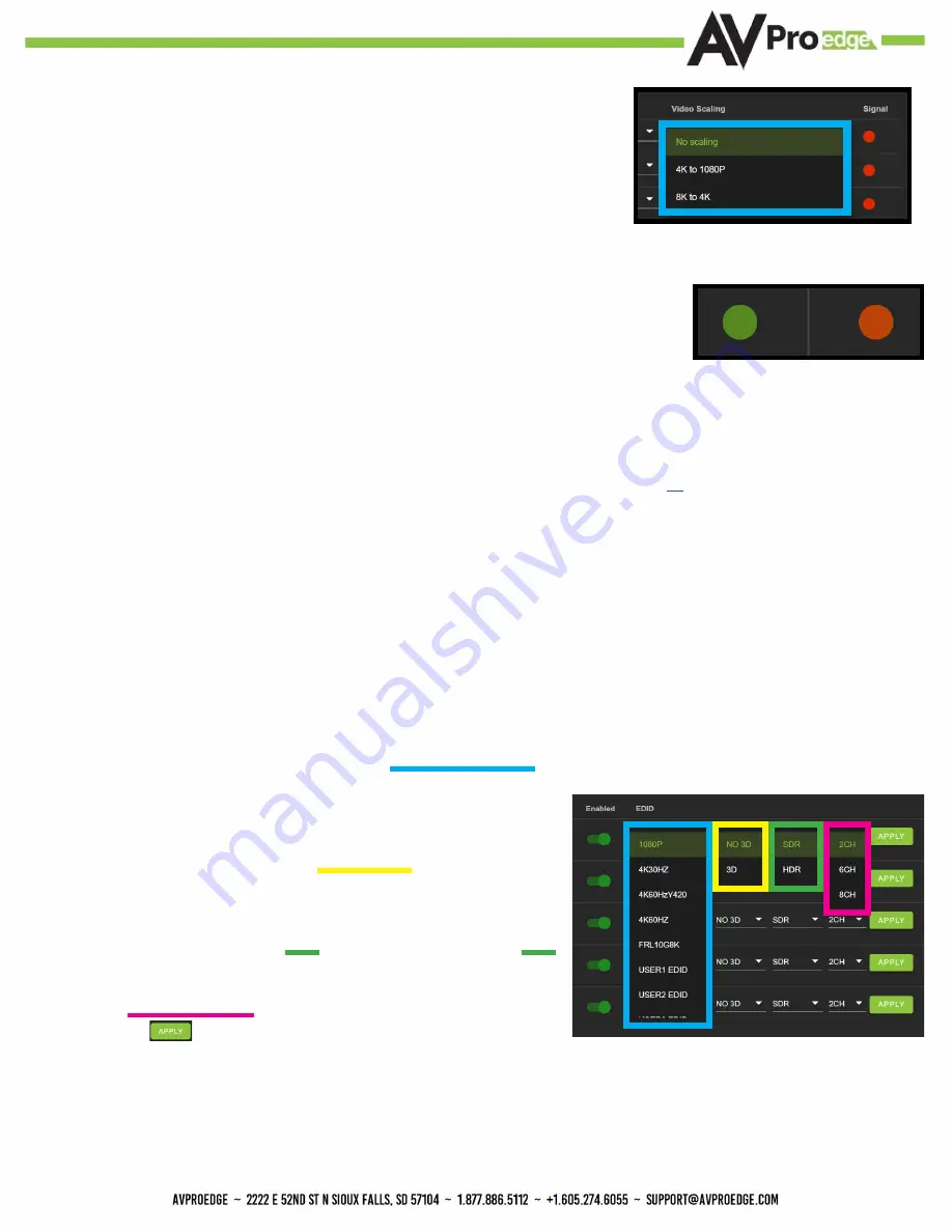 AVProEdge AC-MX-88X User Manual Download Page 10