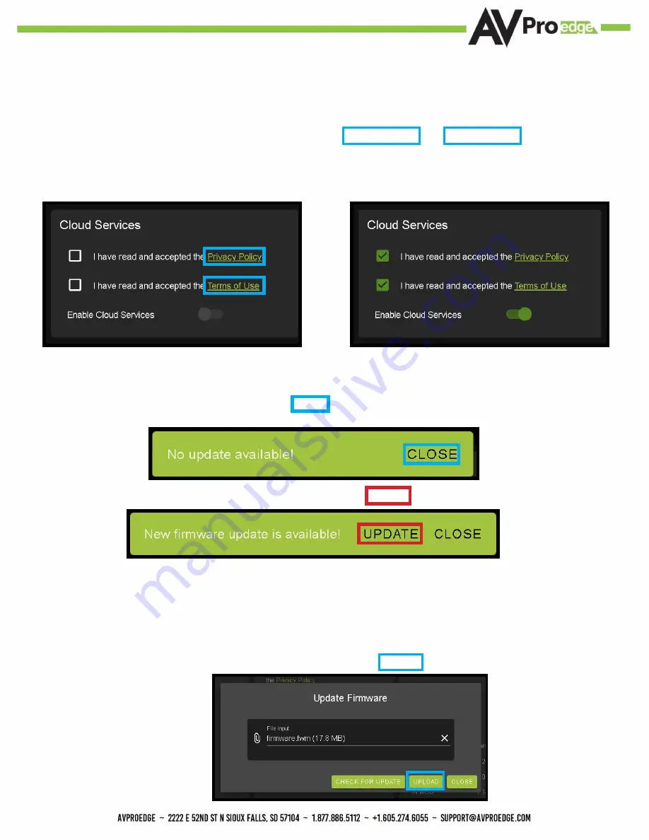 AVProEdge AC-MX-88X User Manual Download Page 25