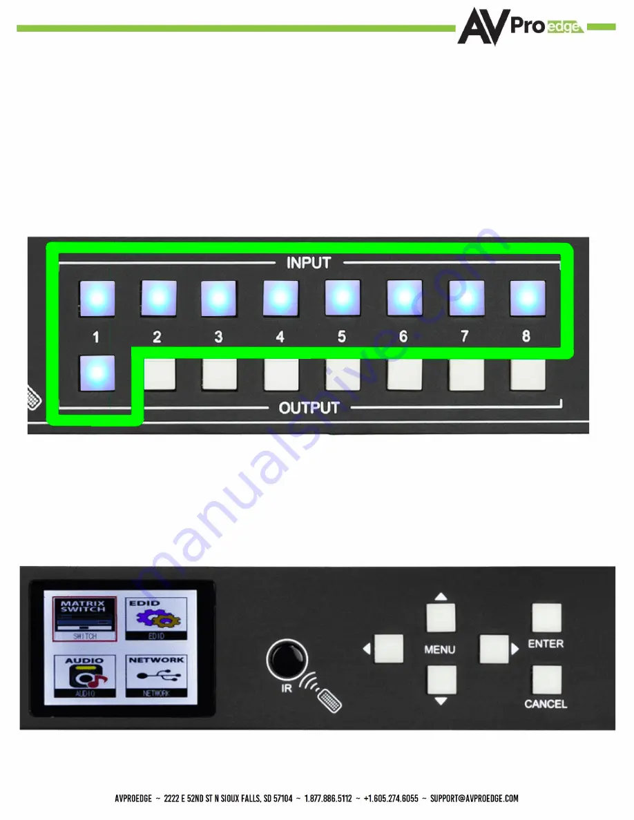 AVProEdge AC-MX-88X User Manual Download Page 31