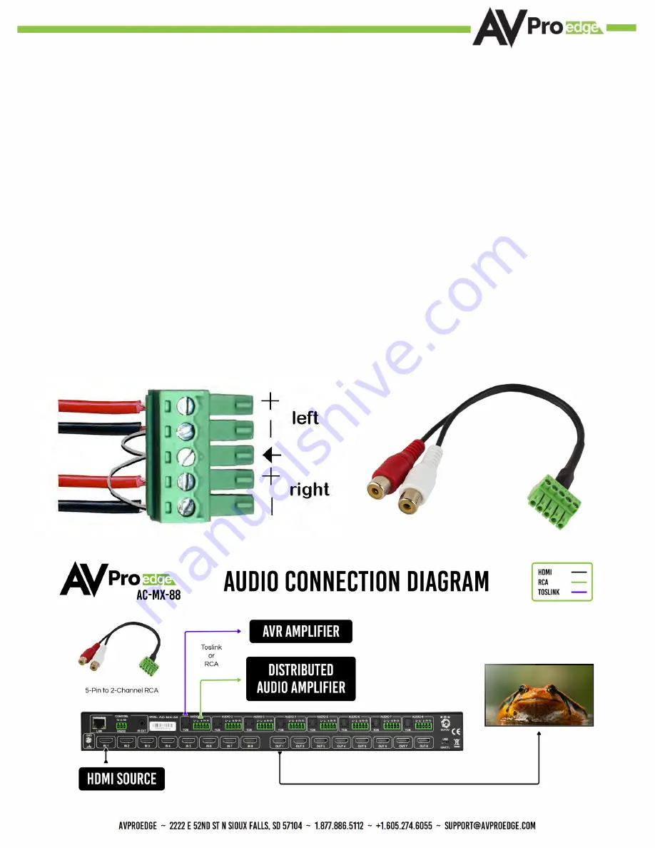 AVProEdge AC-MX-88X User Manual Download Page 40