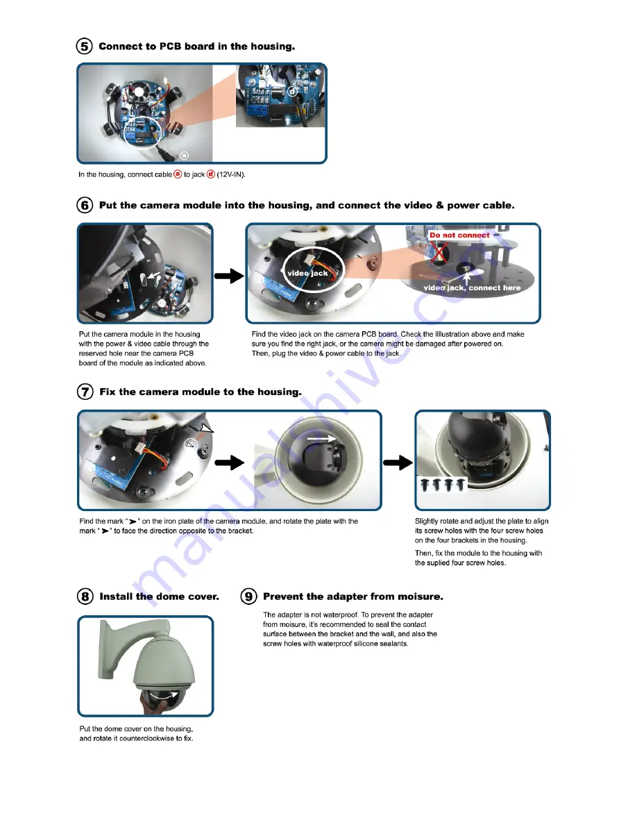 Avtech AVP321Z User Manual Download Page 8