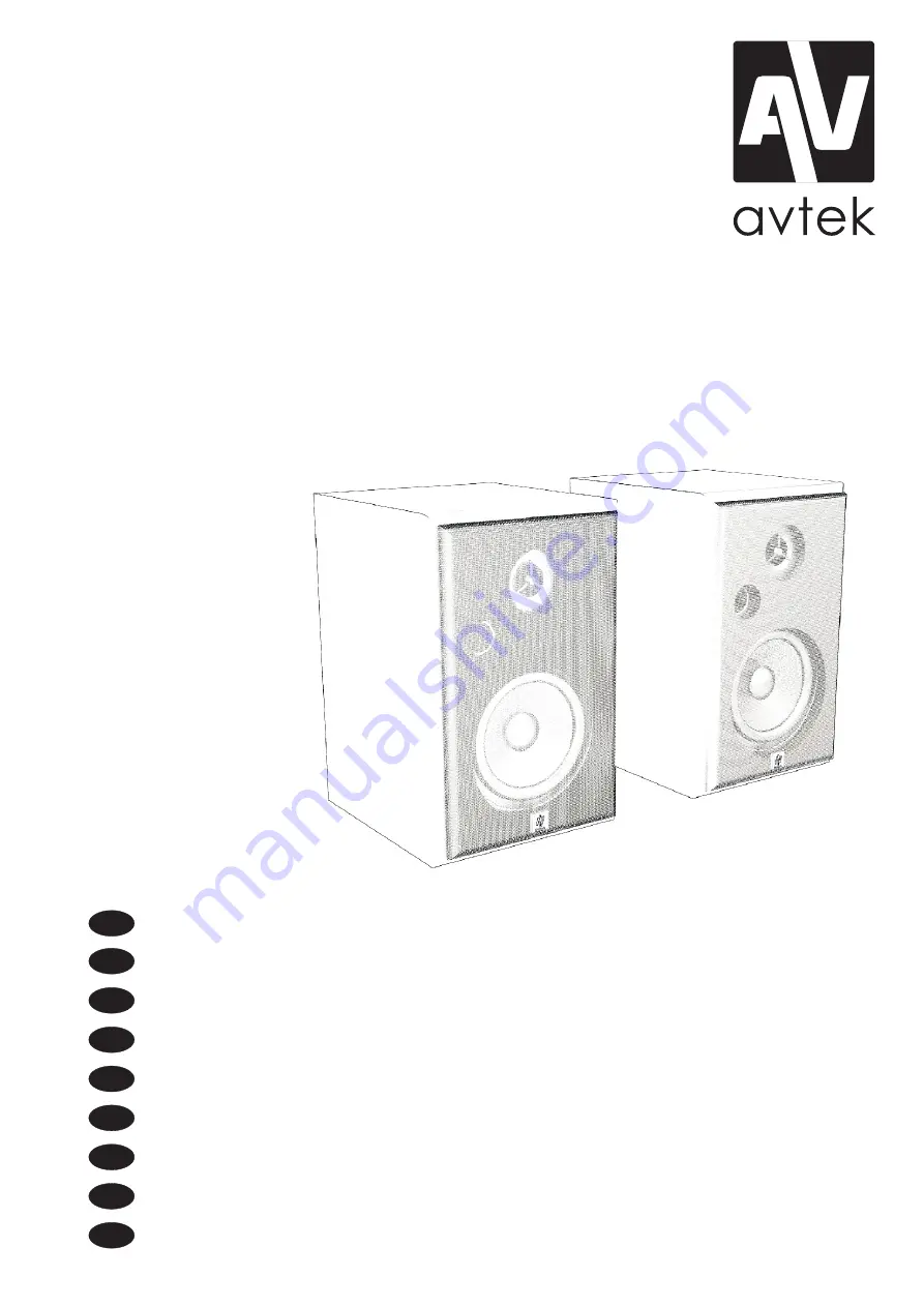 Avtek Speaker Active User Manual Download Page 1