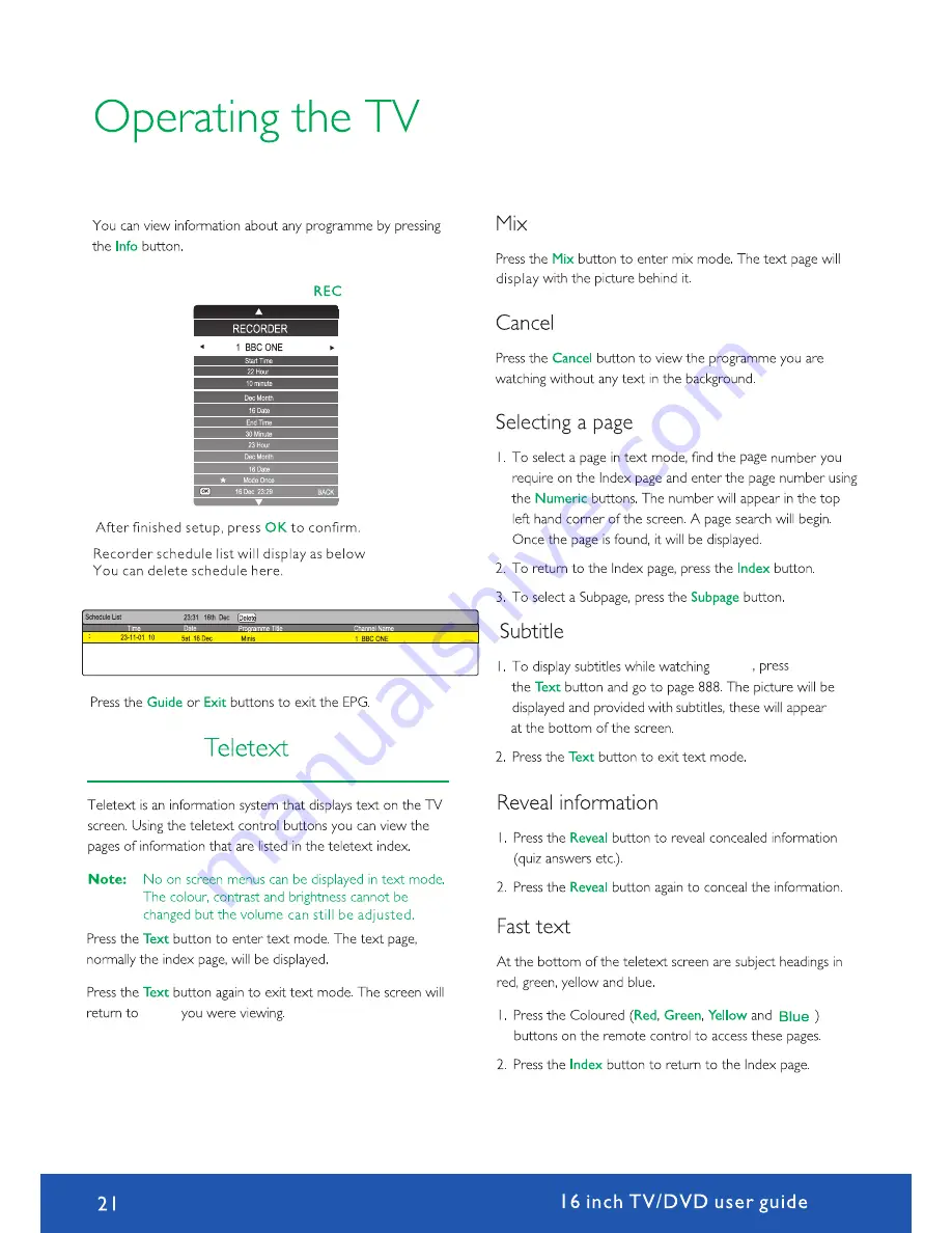 Avtex L165DRS User Manual Download Page 21